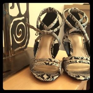 Fergluious | snakeskin heels | size 8.5